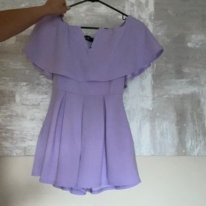 Akira Purple Romper Size S
